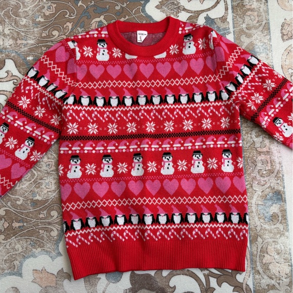 Girls Holiday Sweater - Picture 1 of 4